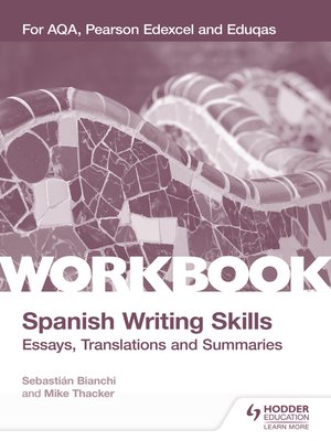 cover image of A-level Spanish Writing Skills